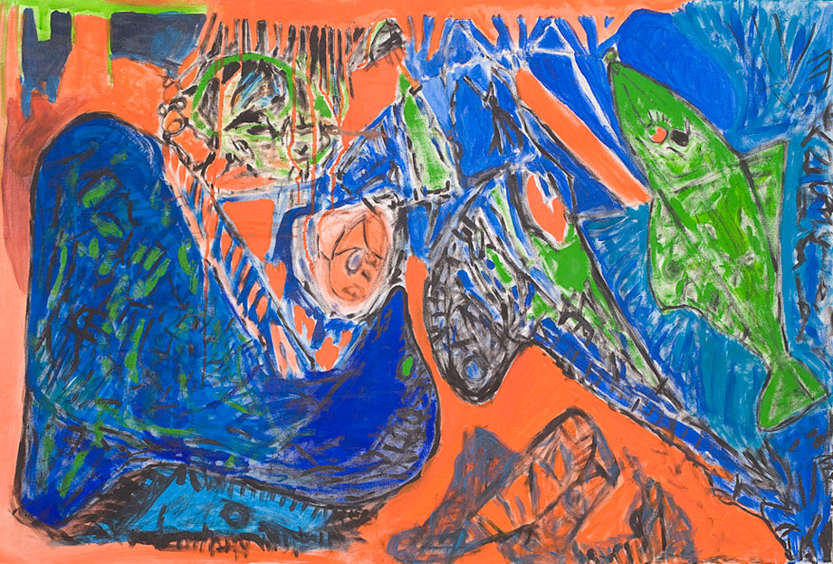 Robbe und Fisch